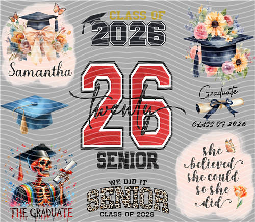 20oz cup wraps-U 739